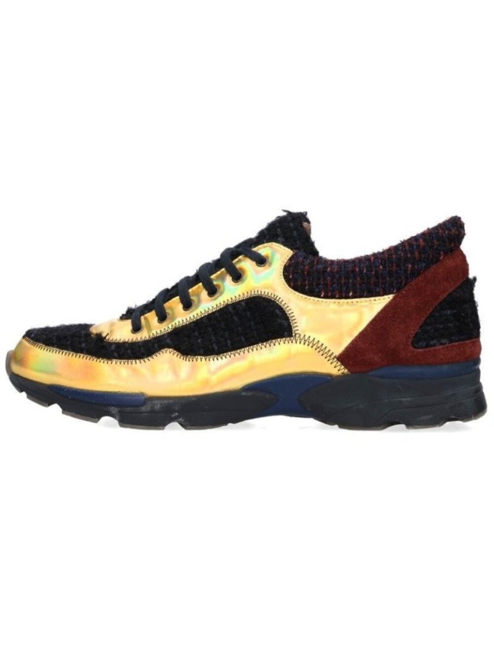Chanel Tweed Sneakers
